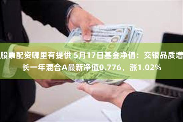 股票配资哪里有提供 5月17日基金净值：交银品质增长一年混合A最新净值0.776，涨1.02%