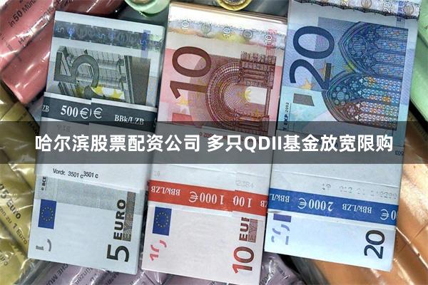 哈尔滨股票配资公司 多只QDII基金放宽限购