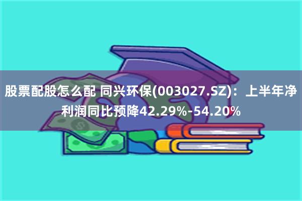 股票配股怎么配 同兴环保(003027.SZ)：上半年净利润同比预降42.29%-54.20%